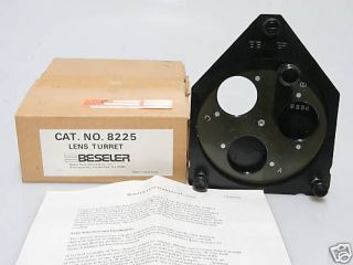 Beseler 8225 3 Lens Turret for 45 Series Enlargers   NEW in Box