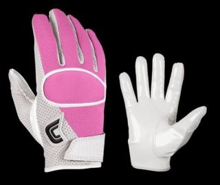 pink football gloves in Gloves