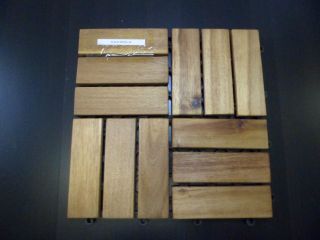 wood deck tiles in Home & Garden