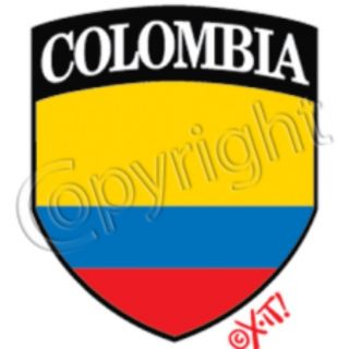 Pocket Size COLOMBIA Crest Soccer Football T Shirt National Team 