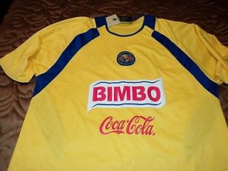 NWT Kamanaco America de Mexico Soccer Team Jersey Bimbo XL