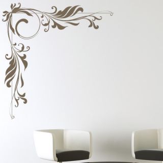   Corner Floral Decorative Wall Stickers Wall Art Decal Transfers