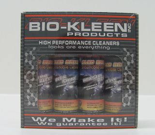   Cat Bio Kleen Snowmobile Cleaning Detailing Kit Wash Cleaner Degreaser
