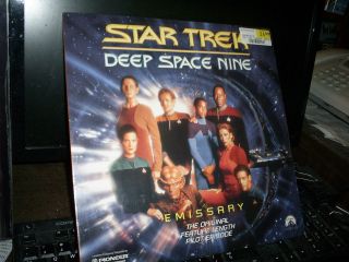 STAR TREK DEEP SPACE NINE EMISSARY THE PILOT. LASERDISC NTSC FS. NEW
