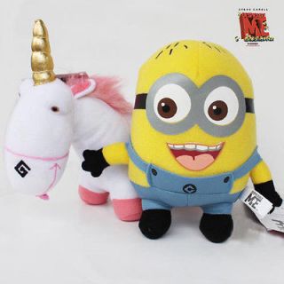 Despicable Me Minion Collectible Dave Unicorn 2X Plush Toy Stuffed 