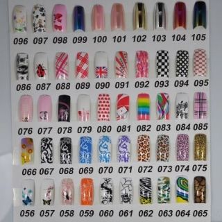 50 Different Stunning Designs Acrylic French False Nail Art Tips NEW 