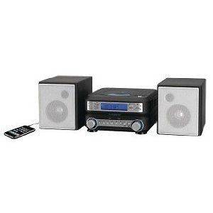   Top Loading Desktop CD Player Radio Stereo Speaker System w/Alarm