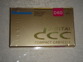 Panasonic RT D60E 90 Minute Digital Compact Cassette DCC