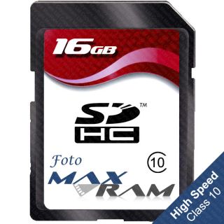 16GB SDHC Memory Card for Digital Cameras   Sony Handycam DCR SX45E 