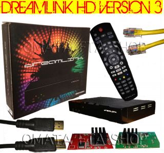 New DreamLink HD Version3/REV 1.3 HDMI PVR High Definition FTA / FREE 