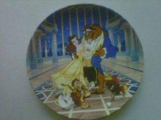 Loves First Dance, Beauty and the Beast Collector Plate
