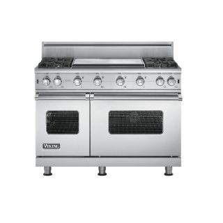 Viking VGCC5484GSS 48 Pro Style Gas Range Stainless Steel