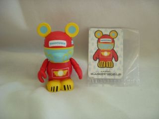 DISNEY VINYLMATION PARK 3 TOONTOWN TROLLEY WITH CARD
