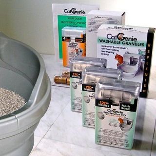 Cat Genie 120 Self Cleaning Litter Box   Calico Package