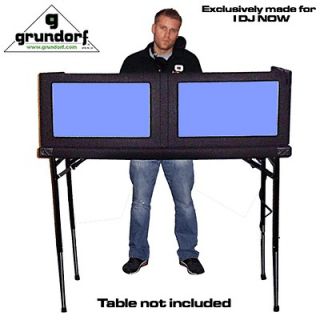 GRUNDORF LS1652T DJ TABLE TOP DJ LED LIGHT UP FACADE BOOTH FRONT BOARD 