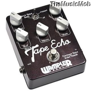 NEW WAMPLER FAUX TAPE ECHO DELAY PEDAL FREE US S&H w/ FREE CABLE