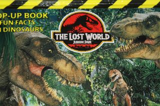 Jp Vintage 1997 The Lost World Jurassic Park Pop Up Book