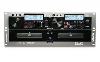   CDN450 Rack Mount Dual DJ  / CD Player  Capable Dual CD Player
