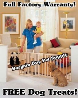 North States Extra Wide Swing Dog Pet Child Gate #4649