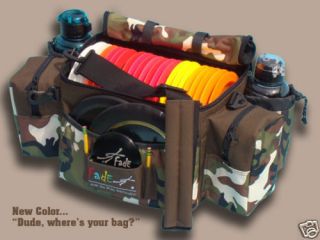 Fade Gear TOURNEY Disc Golf BAG DUDE CAMOUFLAGE ~ NEW