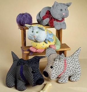 stuffed dog sewing patterns in Craft & Pet Patterns