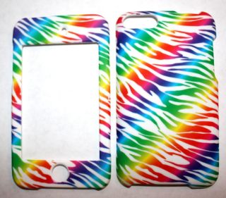 iPod Touch 2nd 3rd G Colorful Zebra HARD CASE COVER
