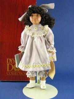 Dynasty Doll 16 Porcelain African American Doll Lois Anna Collection