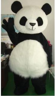 Hot sale!!! Panda Bear Mascot Fancy Party Dress Halloween Costume 