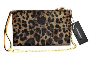 Dolce & Gabbana Miss Cleo   Small Leopard Print Shoulder Bag