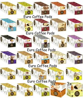 Nescafe Dolce Gusto Coffee Capsules  3 Boxes Of 16 Pods   Choose From 