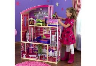 Newly listed Kidkraft Wooden Dollhouse Modern Dream Doll House 65256