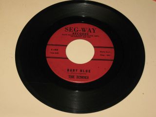WHITE POP DOO WOP 45RPM RECORD   THE ECHOES   SEGWAY 103