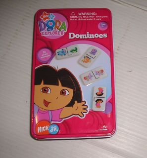 Dora The Explorer Dominoes Game Nick Jr 2005 Cardinal Industries 