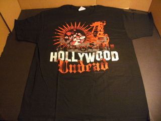 New Hollywood Undead Band T Shirt L Large Mens Tee Group Logo Bird M
