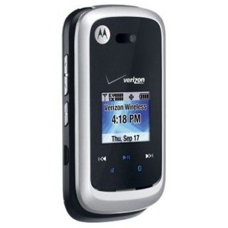 Verizon Motorola Entice W766 3G Cell Phone No Contract Silver/Black 