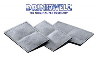 NEW Drinkwell BRAND Pet Fountain FILTERS 3PAC FREE SHIP