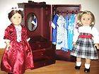 Doll Trunk wardrobe Murphy Bed American Girl doll size