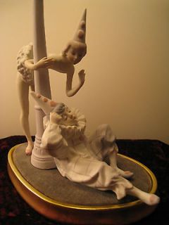 Opera / Ballet Fine Porcelain Figurine 8 boy girl dancer Pagliaccio 