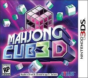 MAHJONG CUB3D NINTENDO 3DS, Nintendo 3DS, Nintendo 3DS Video Game