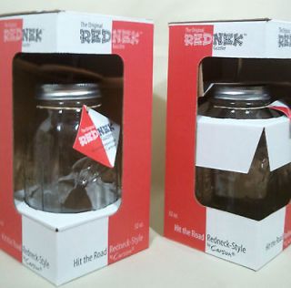   RedNeck Guzzler 32 oz Glasses Drinking Straw Lid New Boxed Gift