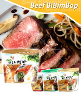 New Military MRE Freeze dried Korean Food Beef kimchi Bibimbap with 