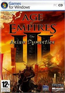 AGE OF EMPIRES III (3) THE ASIAN DYNASTIES (PC) ^^SEALED/NEW^^