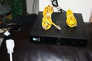 2Wire AT&T U Verse 3801HGV Modem Wireless Router w Cables 9/12