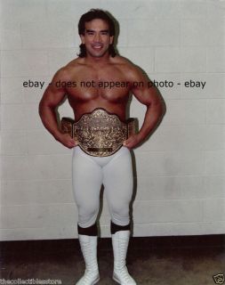 RICKY THE DRAGON STEAMBOAT WRESTLING CHAMPION BELT AWA NWA WCW WWE 8 X 