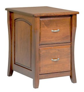 Amish File Cabinet Solid Wood Wooden Vertical Office Home 3 Drawer New