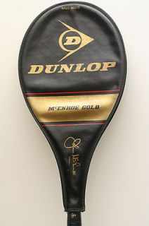 Vintage John McEnroe Mid Sized Tennis Racket by Dunlop