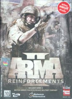 ARMA 2  Reinforcements ** PC DVD GAME ** Brand new Sealed **