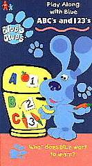 Blues Clues   ABCs and 123s VHS