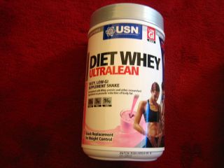   Whey Ultra Lean 900g Strawberry Protein Powder Meal Weight Loss Gym