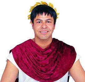 Roman Caesar Greek Wig Spartan Warrior Hair Costume Accessory